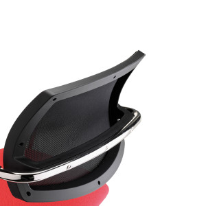 POLTRONCINA VISITATORE LITHIUM LTLT ARANCIONE CON BRACCIOLI INCLUSI COD. LTLT/SAB