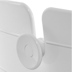 SEDUTA HOME/OFFICE MINDY MNGP BIANCO SENZA BRACCIOLI COD. MNGP/MI-BI