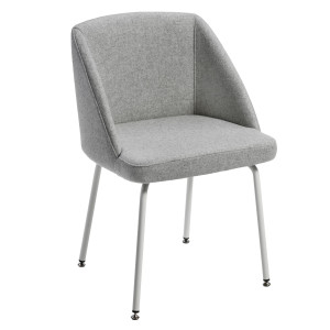 POLTRONCINA ATTESA NORMA NO4CV GRIGIO CHIARO COD. NO4CV/WI