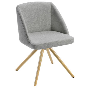 POLTRONCINA ATTESA NORMA NO4LV GRIGIO CHIARO COD. NO4LV/WI