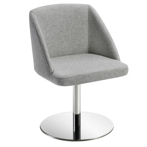 POLTRONCINA ATTESA NORMA NOG GRIGIO CHIARO COD. NOG/WI