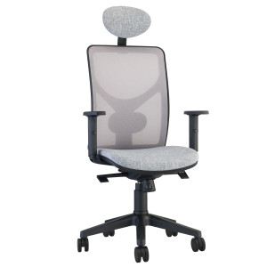 SEDUTA OPERATIVA PENTAGON Y10 PENAPG GRIGIO/GRIGIO BRACC.REGOLABILI+POGGIATESTA COD. PENAPG/BRF/XT/Q