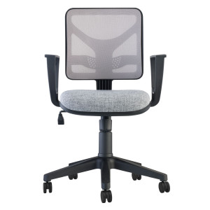 SEDUTA OPERATIVA PENTAGON Y10 PNBE GRIGIO/GRIGIO CON BRACCIOLI REGOLABILI COD. PNBE/BRG/XT/Q