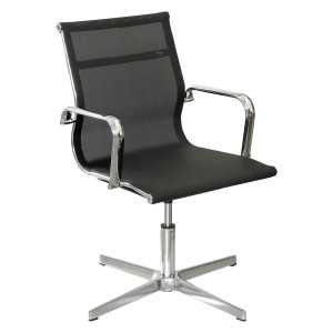 POLTRONA DIREZIONALE POLLUX SPACE PXD4 NERO CON BRACCIOLI INCLUSI COD. PXD4/N