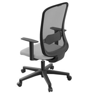 SEDUTA OPERATIVA SHAPE SHST GRIGIO CHIARO/GRIGIO CON BRACCIOLI REGOLABILI COD. SHST/BR2D/LI