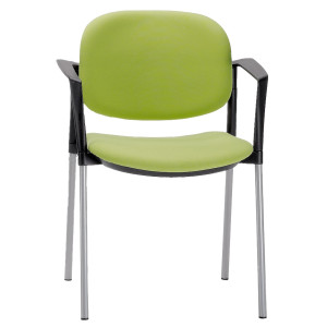 POLTRONCINA VISITATORE STEP SPGSBR VERDE CON BRACCIOLI INCLUSI COD. SPGSBR/SV