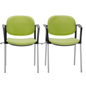 POLTRONCINA VISITATORE STEP SPGSBR VERDE CON BRACCIOLI INCLUSI COD. SPGSBR/SV
