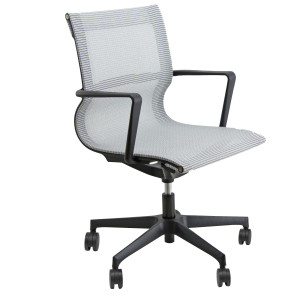 POLTRONA DIREZIONALE TEKNO TKN GRIGIO CON BRACCIOLI INCLUSI COD. TKN/GR