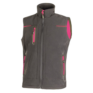 GILET DONNA UNIVERSE LADY GRIGIO-FUCSIA TAGLIA L U-POWER COD. FU188GF-L