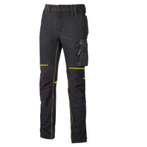 PANTALONI DA LAVORO INVERNALI WORLD TAGLIA XXL NERO U-POWER COD. FU189BC-XXL