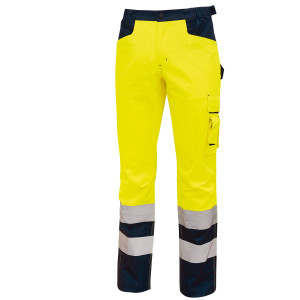 PANTALONE INVERNALE ALTA VISIBILITA' BEACON GIALLO FLUO TAGLIA L U-POWER COD. HL156YF-L