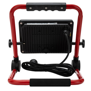 PROIETTORE DA CANTIERE WAINGRO 50W CON STAFFA, CAVO 3M E GRIGLIA VELAMP COD. IS766