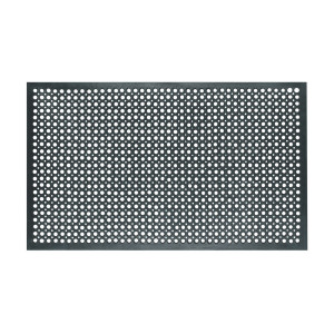 ZERBINO IN GOMMA ENTRANCE NERO 91X153CM VELCOC COD. ZGENTR9115