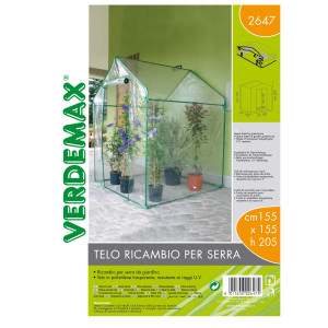 TELO DI RICAMBIO PER SERRA A CASETTA CLEMATIS COD. 2647