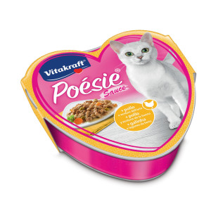 POE'SIE PER GATTI GUSTO POLLO E VERDURE DELL'ORTO 85GR COD. 31326