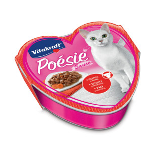 POE'SIE PER GATTI GUSTO MANZO E CAROTE 85GR