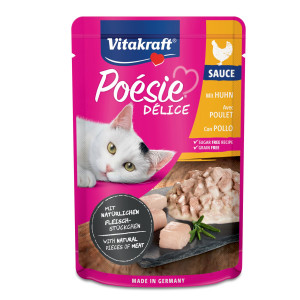 POE'SIE DE'LISAUCE PER GATTI GUSTO POLLO 85 GR COD. 35284