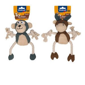 VITA PLANET- ANIMALE PICCOLO CON CORDA PER CANI COD. 59965