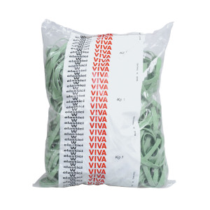 ELASTICO FETTUCCIA VERDE D150 T8 SACCO DA 1KG COD. F8X150