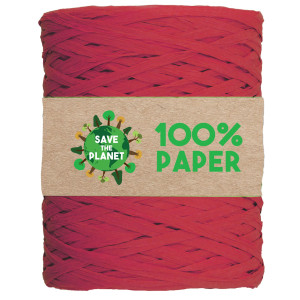 RAFIA IN CARTA 100MT COLORE ROSSO 07 BRIZZOLARI COD. 02595807