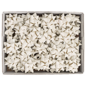 50 STELLE NASTRO CARTA ERBA 15MMXD6,5CM AVORIO BRIZZOLARI COD. 02739525