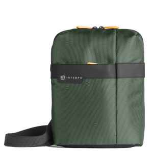 TRACOLLA CITY BAG JOB DIM. 21X28X6CM TESSUTO TECNICO VERDE INTEMPO COD. 9215JBL24