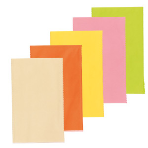 50 BUSTE REGALO IN CARTA 45GR. 16X25CM 5 COLORI ASSORTITI COD. UDI26GRR12N00