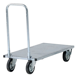 CARRELLO DA LAVORO CON MANICI PIEGHEVOLI E PIANALE PORTATA 250KG COD. C034Z