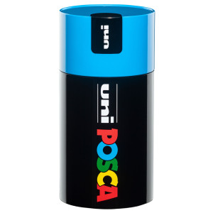 GIFT BOX C/COP. BLU 18 UNI POSCA PC5M P. MEDIA COL.ASS. UNI COD. M 84008639