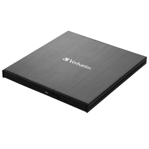 MASTERIZZATORE CD/DVD SLIMLINE ESTERNO CON CONNESSIONE USB-C-VERBATIM COD. 43886
