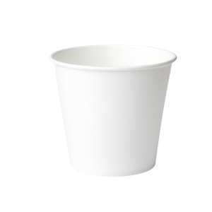 50 BICCHIERI IN CARTA 100ML BIANCO SIGNOR BIO COD. PGC001BIO50B