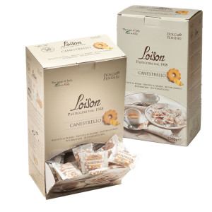 DISPENSER 200 BISCOTTI CANESTRELLO 1250GR LOISON COD. 1000SD