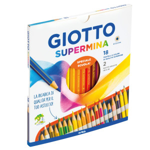 EXPO AST. 15PZ .SUPERMINA + AST. 14 PZ TURBO COLOR GIOTTO COD. F938300