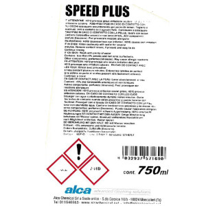 SGRASSATORE RADICALE CONCENTRATO PER SUPERFICI SPEED PLUS 750ML ALCA COD. ALC1199