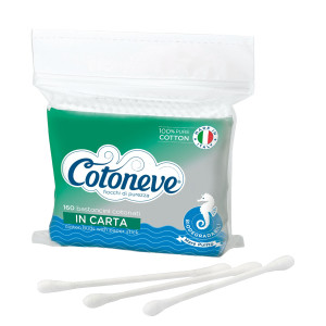 COFANETTO DA 200 BASTONCINI CON COTONE COTONEVE COD. 1605CV