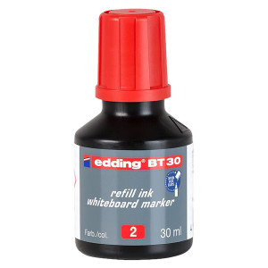 RICARICA INCHIOSTRO MARCATORE LAVAGNA E-28 30ML ROSSO E-BT30 EDDING COD. 4-BT30002 CONFEZIONE DA 10