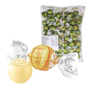 BUSTA 1KG LINDOR BIANCO LINDT - PRODOTTO STAGIONALE COD. LIBOB