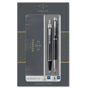 GIFT SET SFERA M + STILOGRAFICA M IM BLACK CT PARKER COD. 2093215