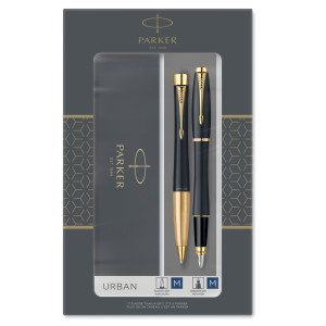 GIFT SET SFERA M + STILOGRAFICA M URBAN MUTED BLACK GT PARKER COD. 2093381