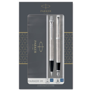 GIFT SET DUO IM STAINLESS STEEL SFERA+ STILOGRAFICA PARKER COD. 2183058