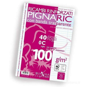 RICAMBIO RINF. A4 100GR. 40FG MOD. C