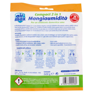 AIR MAX 2 MANGIAUMIDITA' APPENDIBILE COMPACT 2 IN 1 PETALI DI ROSA 50GR COD. 6311589