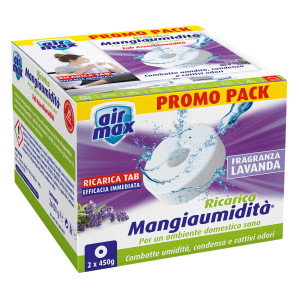 RICARICA TAB MANGIAUMIDITA' LAVANDA 2X450GR COD. D0091