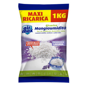 RICARICA SALI ASSORBIUMIDITA' AIR MAX DA 1KG LAVANDA COD. D0732