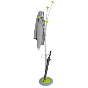 APPENDIABITI 5 POSTI 187CM GRIGIO/VERDE C/PORTAOMBRELLI ALBA COD. PMFESTY2 V
