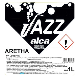 DETERGENTE PAVIMENTI ARETHA LINEA JAZZ 1LT ALCA COD. ALC1097