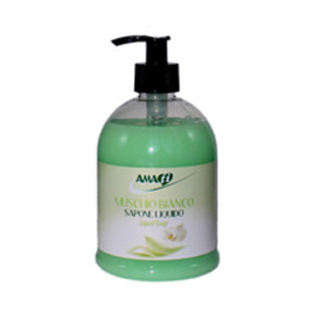 SAPONE LIQUIDO IN DISPENSER 500ML MUSCHIO BIANCO COD. 112306001233