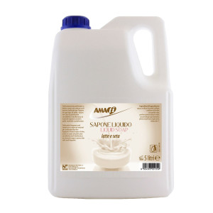 DETERGENTE LIQUIDO MANI LATTE 5 LITRI COD. 112304001356