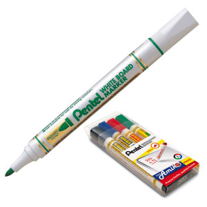 TASCHETTA 4 MARCATORE WHITE BOARD MW85 PUNTA TONDA AMIKO COD. 0100863
