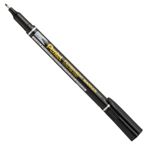 MARCATORE PERMANENTE NF 450 NERO PUNTA EXTRA-FINE AMIKO PENTEL COD. NF450-A CONFEZIONE DA 12